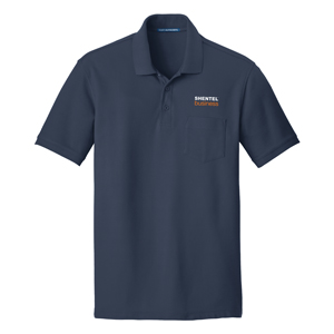 Men's Port Authority&reg; Core Classic Pique Pocket Polo - 
Designed for everyday wear, this pique polo is made from a durable blend for lived-in comfort and traditional good looks.