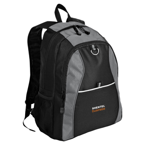 Port Authority® Contrast Honeycomb Backpack - This simple backpack has a distinctive honeycomb texture. It's the perfect way to haul books and other essentials. 