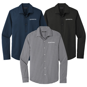 Men's Port Authority® City Stretch Shirt - Comfort and performance meet classic corporate style. 