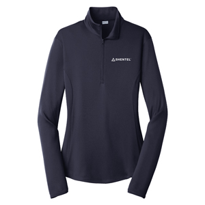 Ladies' Sport-Tek® PosiCharge® Competitor™ 1/4-Zip Pullover - This lightweight pullover locks in color and wicks moisture.