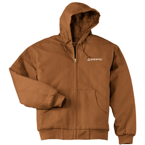 Hooded Work Jacket - Tough enough to do the job, this work jacket layers easily over shirts and jackets so it’s great for mild or harsh weather. 